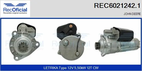 Starter (REC6021242.1)