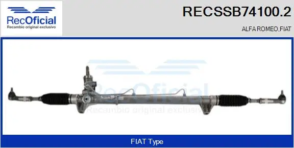 Steering Gear (RECSSB74100.2)