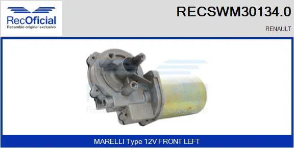 Wiper Motor (RECSWM30134.0)