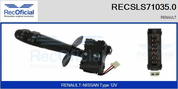 Steering Column Switch (RECSLS71035.0)