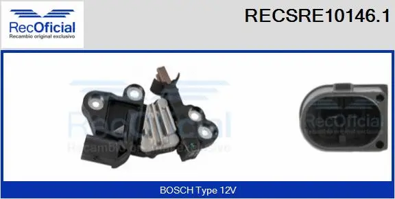 Alternator Regulator (RECSRE10146.1)