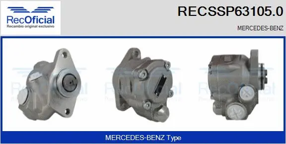 Hydraulic Pump, steering (RECSSP63105.0)