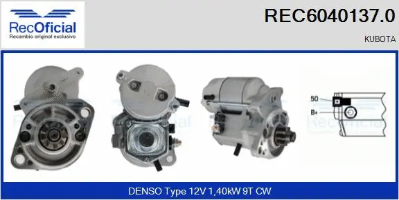 Starter (REC6040137.0)