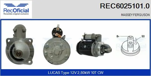 Starter (REC6025101.0)