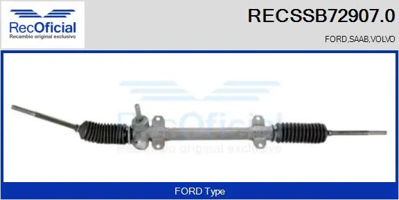Steering Gear (RECSSB72907.0)