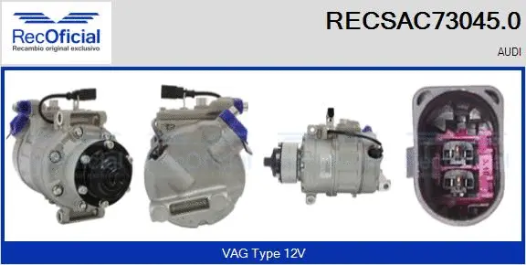 Compressor, air conditioning (RECSAC73045.0)
