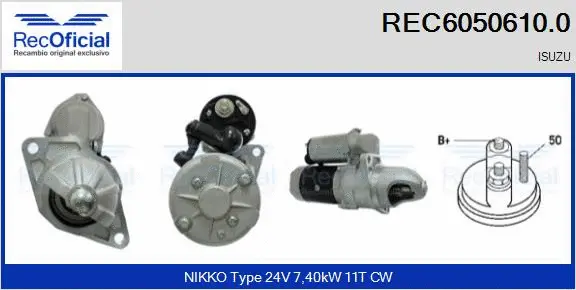 Starter (REC6050610.0)