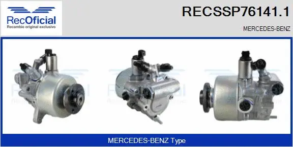 Hydraulic Pump, steering (RECSSP76141.1)