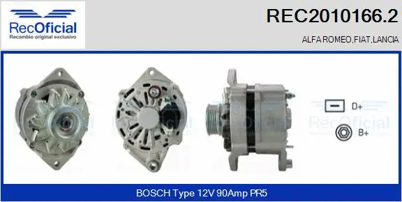 Alternator (REC2010166.2)