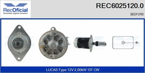 Starter (REC6025120.0)