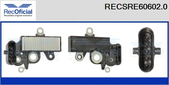 Alternator Regulator (RECSRE60602.0)