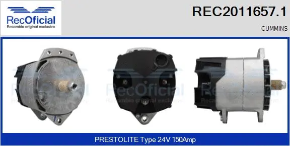 Alternator (REC2011657.1)