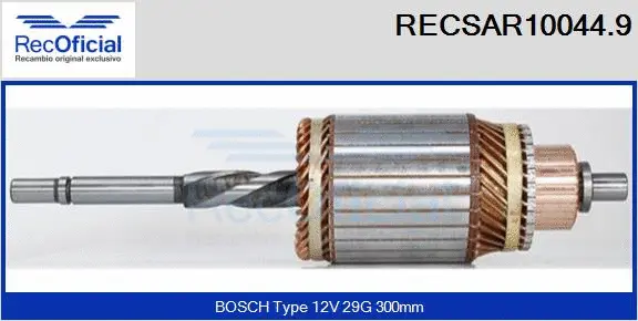 Armature, starter (RECSAR10044.9)