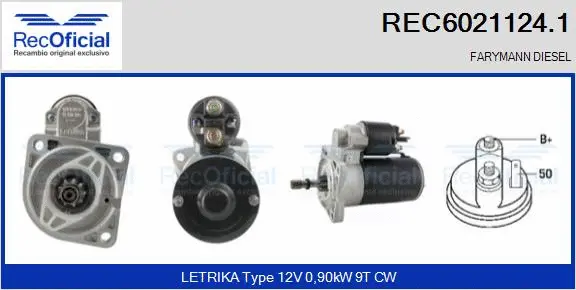 Starter (REC6021124.1)