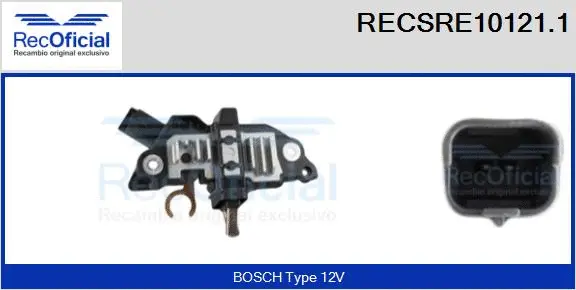 Alternator Regulator (RECSRE10121.1)