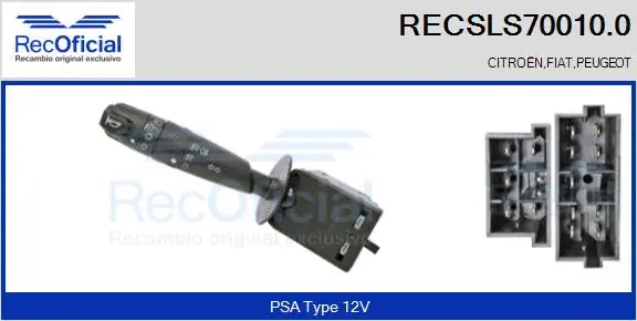 Steering Column Switch (RECSLS70010.0)
