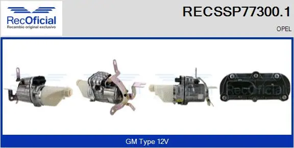 Hydraulic Pump, steering (RECSSP77300.1)