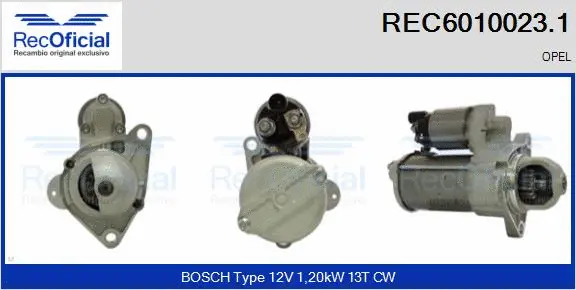 Starter (REC6010023.1)