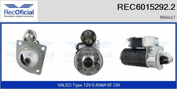 Starter (REC6015292.2)