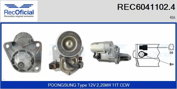 Starter (REC6041102.4)