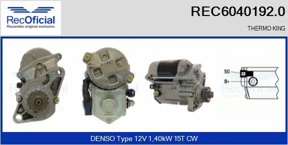 Starter (REC6040192.0)