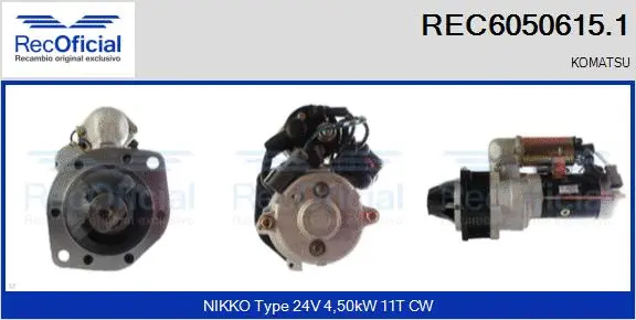 Starter (REC6050615.1)