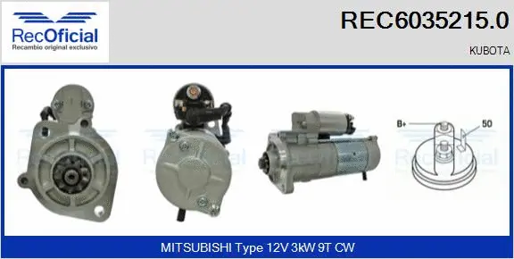 Starter (REC6035215.0)