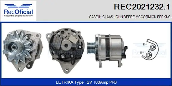 Alternator (REC2021232.1)
