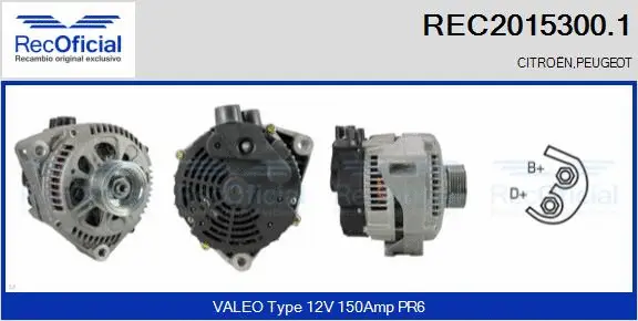 Alternator (REC2015300.1)