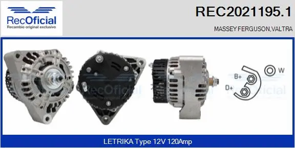 Alternator (REC2021195.1)