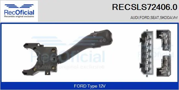 Steering Column Switch (RECSLS72406.0)