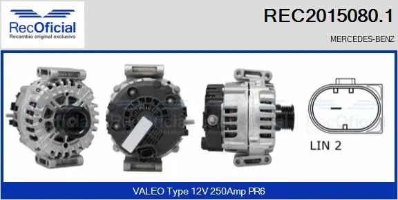 Alternator (REC2015080.1)