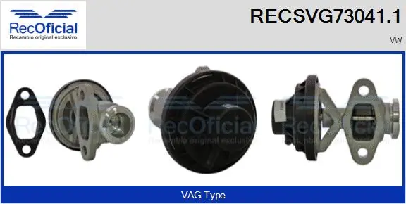 EGR Valve (RECSVG73041.1)
