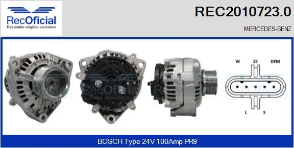 Alternator (REC2010723.0)