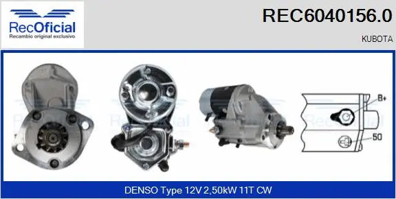 Starter (REC6040156.0)