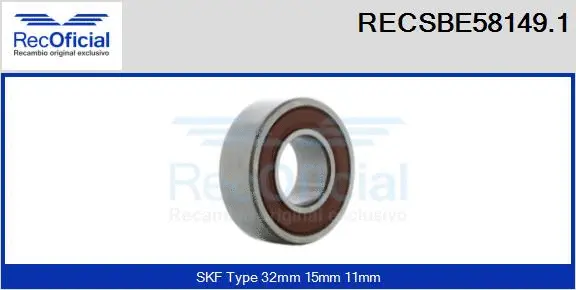 Bearing (RECSBE58149.1)