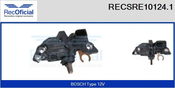 Alternator Regulator (RECSRE10124.1)