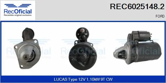 Starter (REC6025148.2)