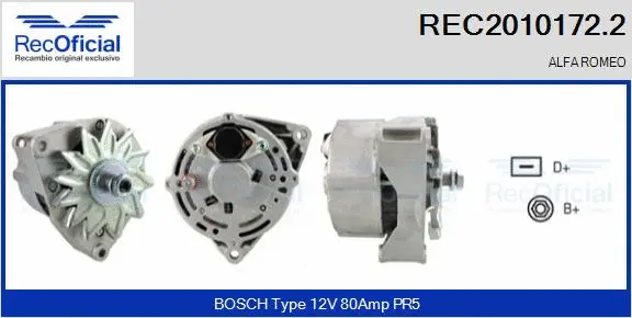 Alternator (REC2010172.2)