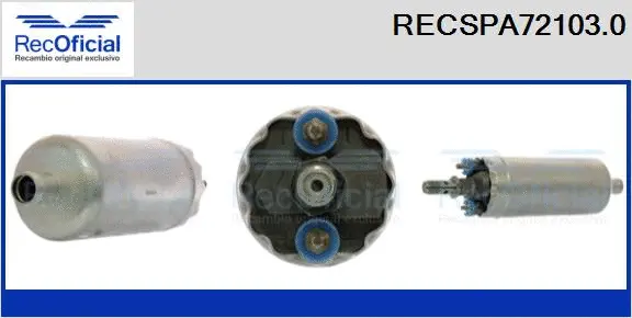 Fuel Pump (RECSPA72103.0)
