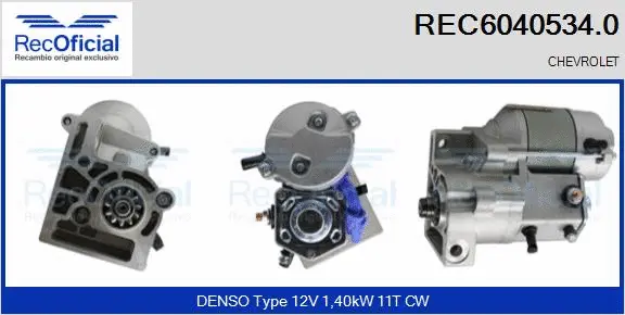 Starter (REC6040534.0)