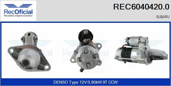 Starter (REC6040420.0)