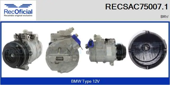 Compressor, air conditioning (RECSAC75007.1)