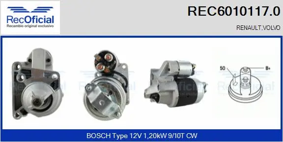 Starter (REC6010117.0)