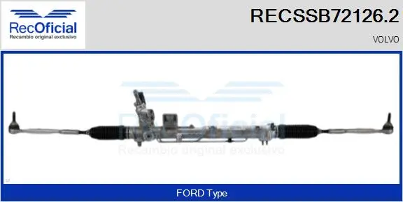 Steering Gear (RECSSB72126.2)