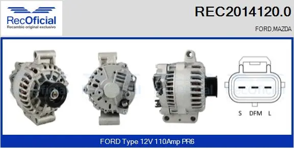 Alternator (REC2014120.0)