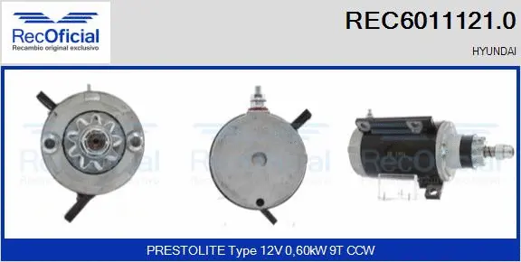 Starter (REC6011121.0)