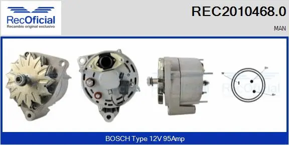 Alternator (REC2010468.0)