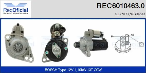 Starter (REC6010463.0)