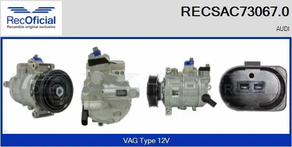 Compressor, air conditioning (RECSAC73067.0)